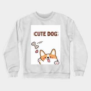 Cute Dog Crewneck Sweatshirt